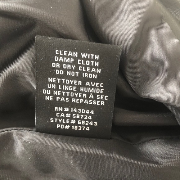 7 For All Mankind Faux Leather Mini - Picture 5 of 5